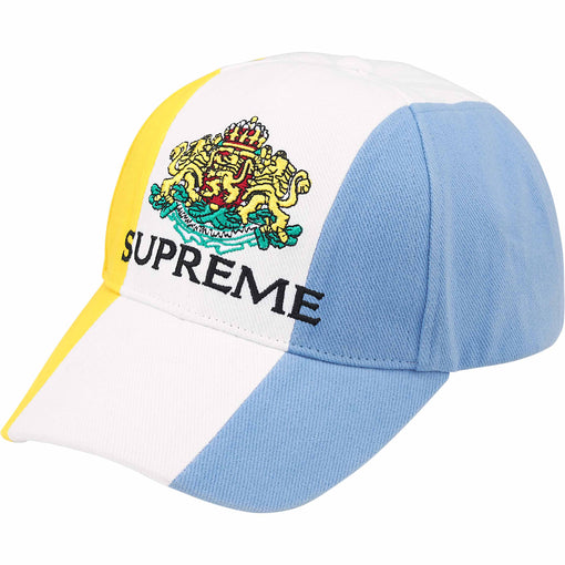 Boné Supreme 6-Panel Crest "White" Branco