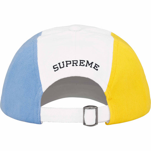 Boné Supreme 6-Panel Crest "White" Branco