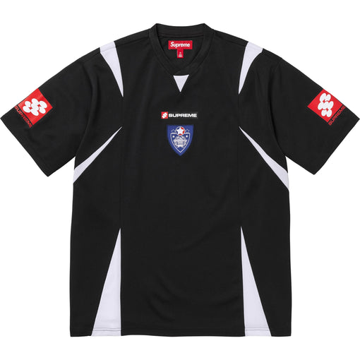 Camisa Jersey Supreme "Crest Soccer" Preto