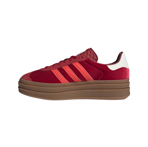 Tênis Adidas Gazelle Bold "Bright Red Velvet" Vermelho