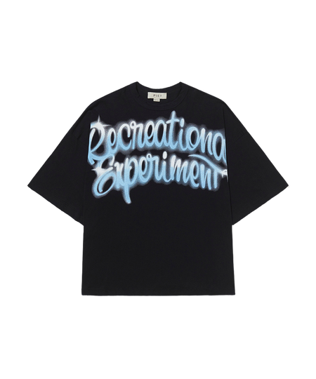 Camiseta Supersized Piet "Recreation Air Brush" Preto