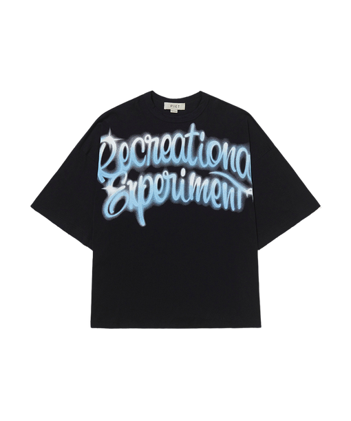 Camiseta Supersized Piet "Recreation Air Brush" Preto