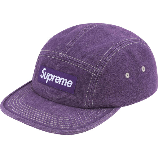 Boné Supreme Denim SS25 "Purple" Roxo