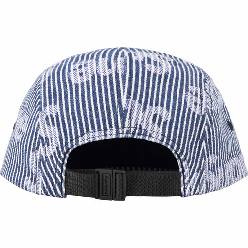 Boné Supreme "Denim Stripe SS24" Azul