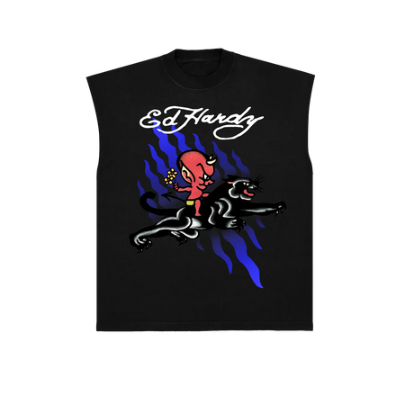 Regata Ed Hardy Sweet Evil "Black" Preto