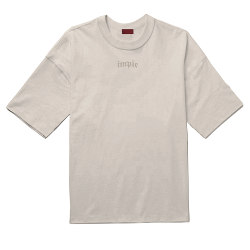 Camiseta Impie "Embroidered Logo" Off White