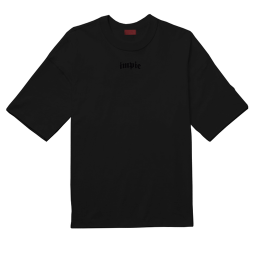 Camiseta Impie "Embroidered Logo" Preto