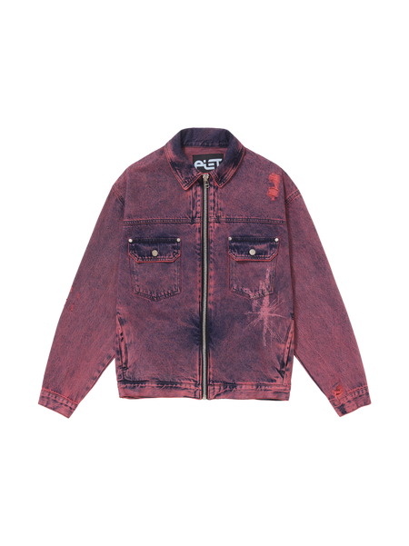 Jaqueta Piet x Oakley "Distressed Denim" Violeta