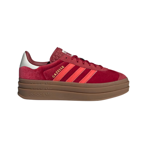 Tênis Adidas Gazelle Bold "Bright Red Velvet" Vermelho