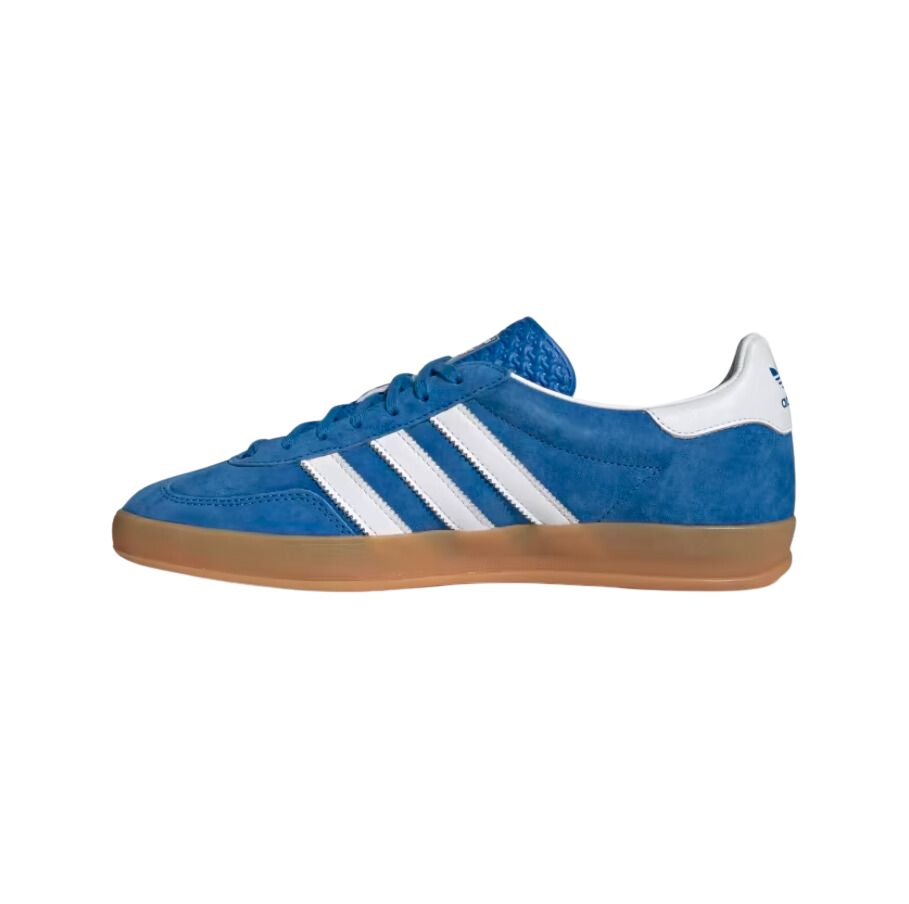 Tênis Adidas Gazelle Indoor "Blue Bird Gum" Azul