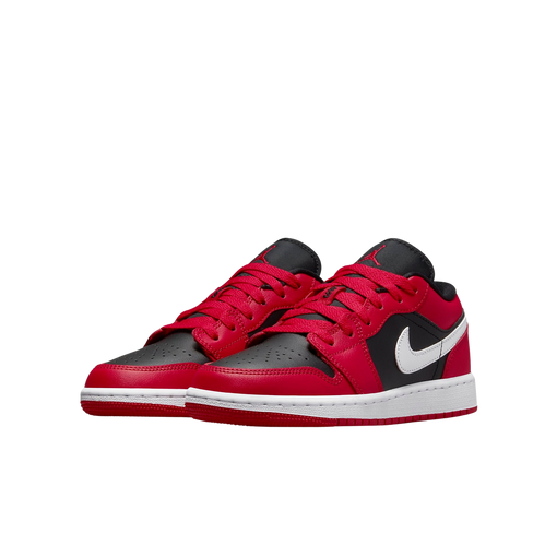 Tênis Air Jordan 1 Low "Black Very Berry" Preto/Vermelho