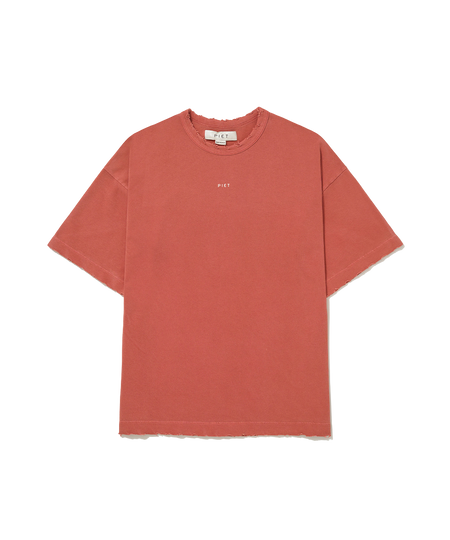 Camiseta Piet "Sun Faded Basics" Vermelho