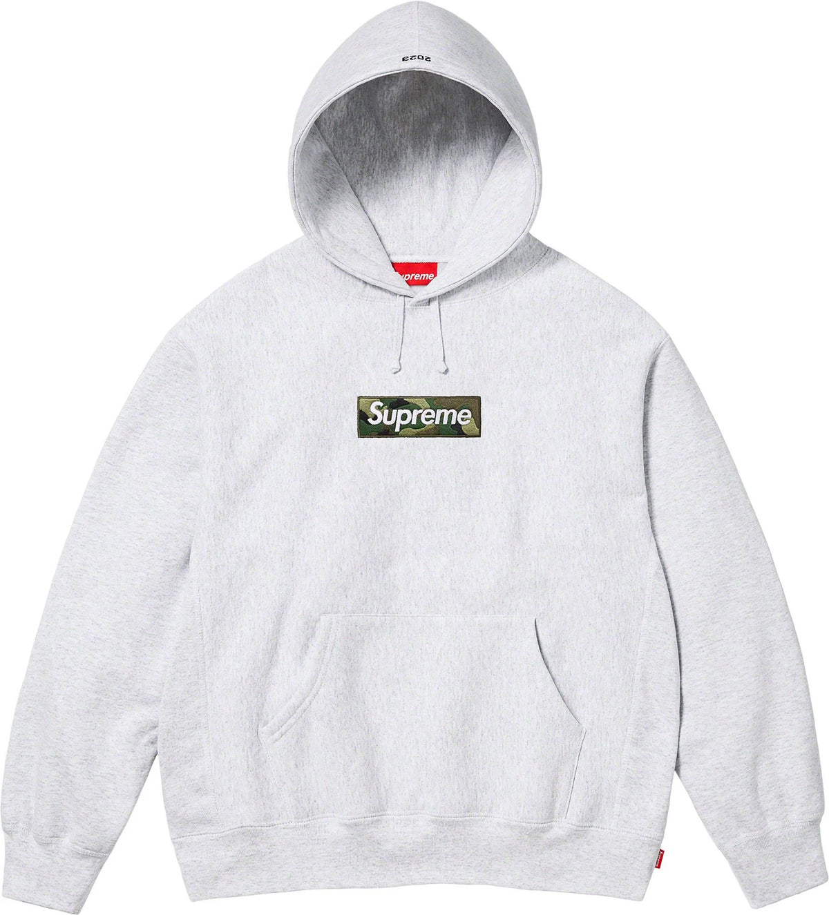 Moletom Supreme "Box Logo" Cinza