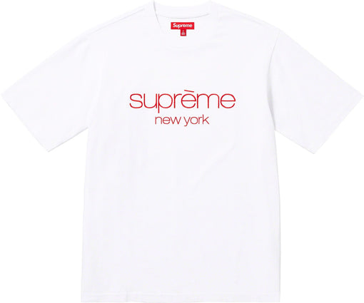 Camiseta Supreme "Classic Logo S S Top" Branco