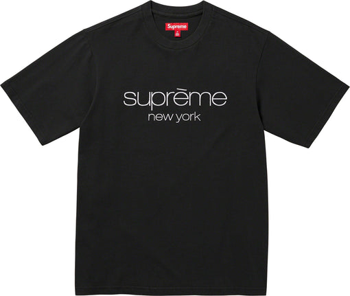 Camiseta Supreme "Classic Logo S S Top" Preto