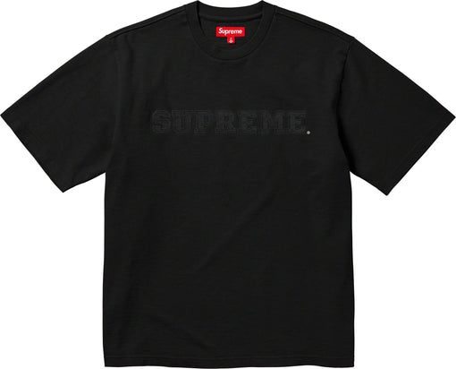 Camiseta Supreme "Collegiate S S Top" Preto