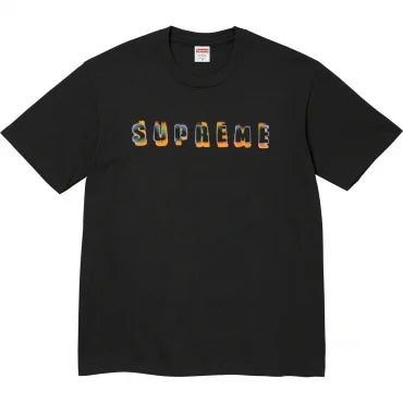 Camiseta Supreme "Stencil" Preto