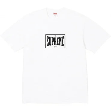 Camiseta Supreme "Warm Up" Branco