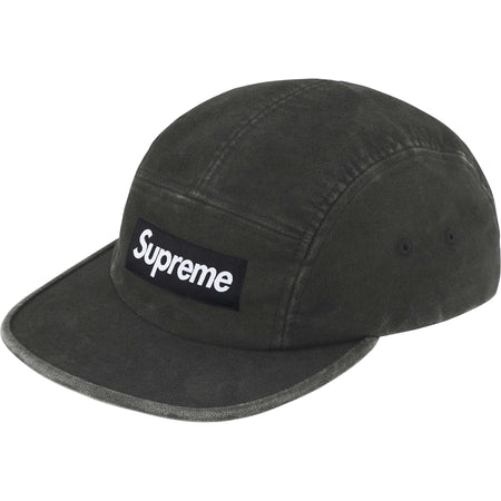 Boné Supreme 2-Tone Moleskin FW25 "Black" Preto
