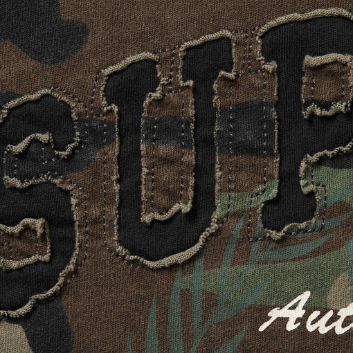 Camiseta Supreme Always Prevail S/S Top FW25 "Camo" Verde