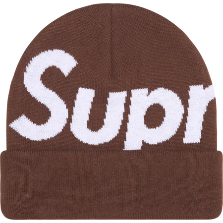 Touca Supreme Big Logo FW25 "Brown" Marrom
