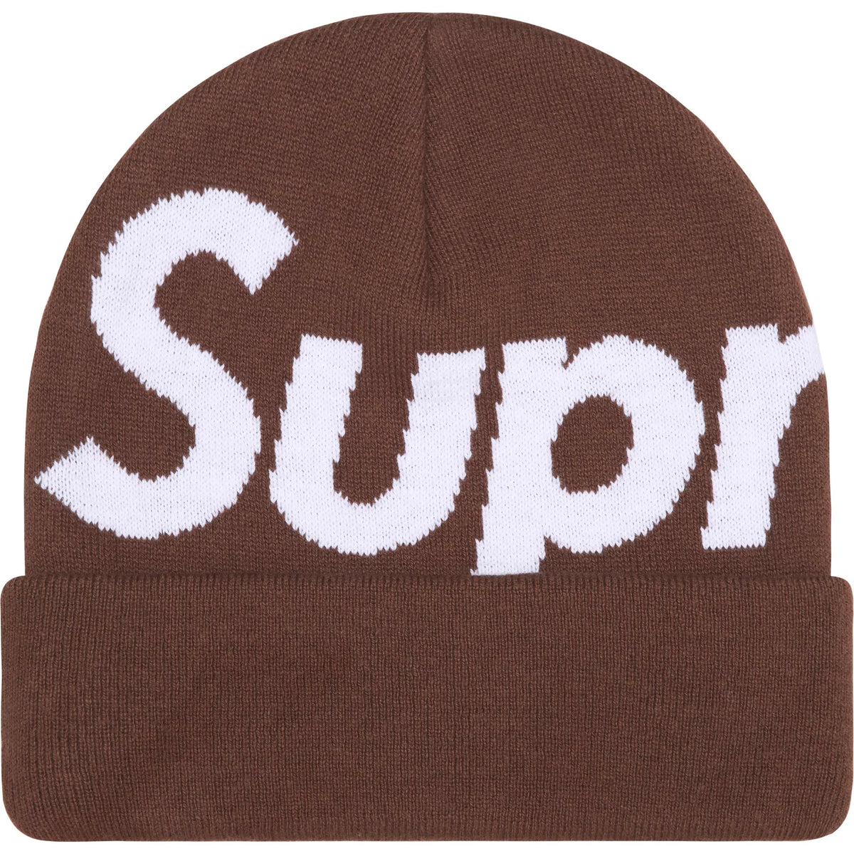 Touca Supreme Big Logo FW25 "Brown" Marrom
