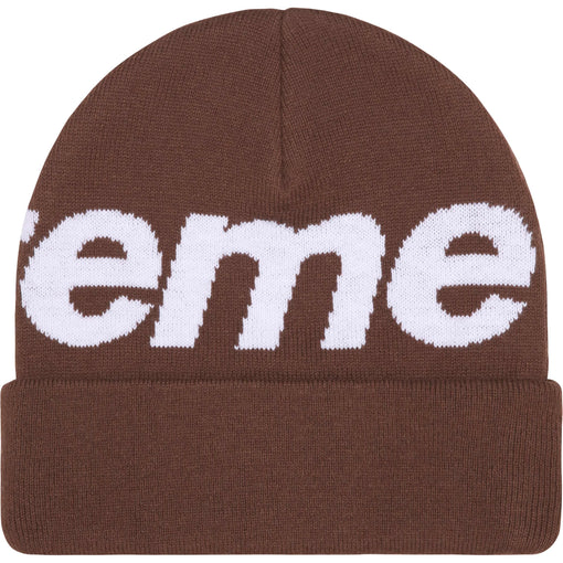 Touca Supreme Big Logo FW25 "Brown" Marrom