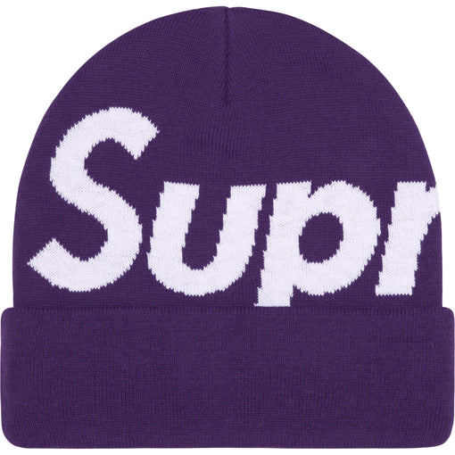 Touca Supreme Big Logo FW25 "Purple" Roxo