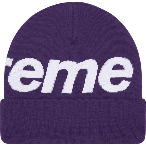 Touca Supreme Big Logo FW25 "Purple" Roxo