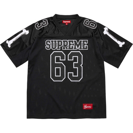 Camiseta Jersey Supreme Bones Football Preto