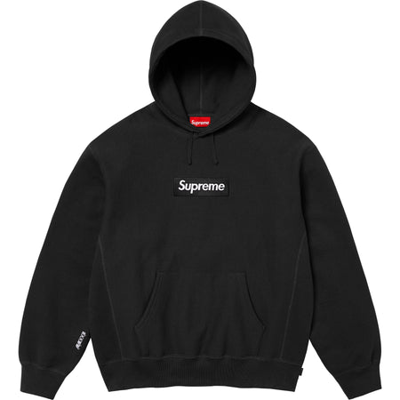 Moletom Supreme Box Logo Hooded Sweatshirt FW25 "Black" Preto