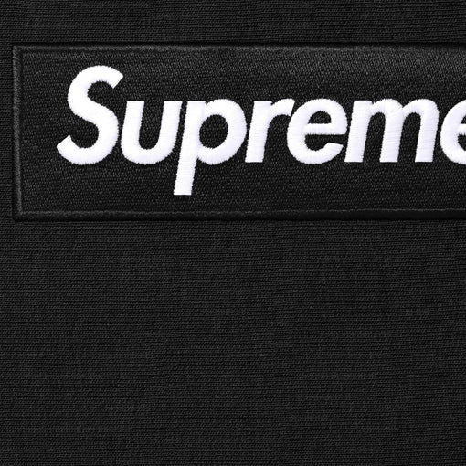 Moletom Supreme Box Logo Hooded Sweatshirt FW25 "Black" Preto