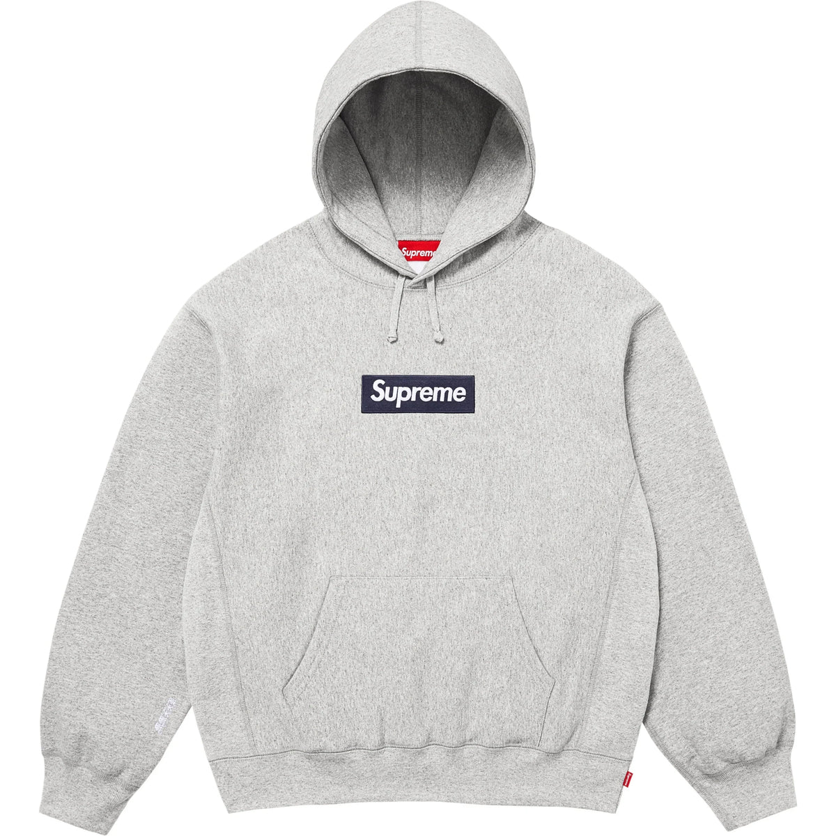Moletom Supreme Box Logo Hooded Sweatshirt FW25 "Heather Grey" Cinza