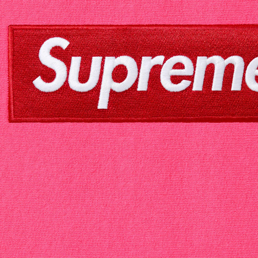 Moletom Supreme Box Logo Hooded Sweatshirt FW25 "Magenta" Rosa