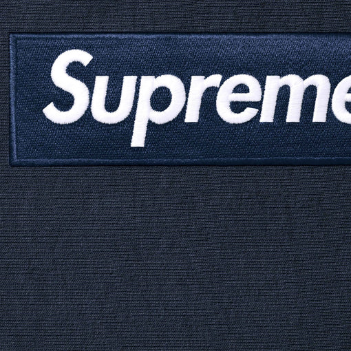 Moletom Supreme Box Logo Hooded Sweatshirt FW25 "Navy" Azul Marinho