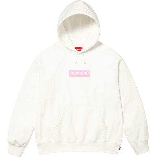 Moletom Supreme Box Logo Hooded Sweatshirt FW25 "White" Branco