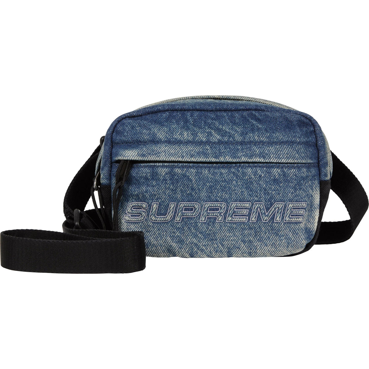 Mini Shoulder Bag Supreme Denim FW 25 Azul