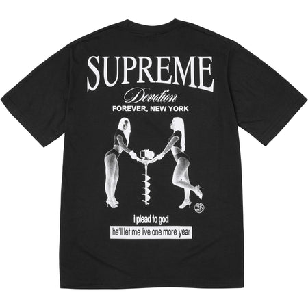 Camiseta Supreme Devotion FW25 "Black" Preto