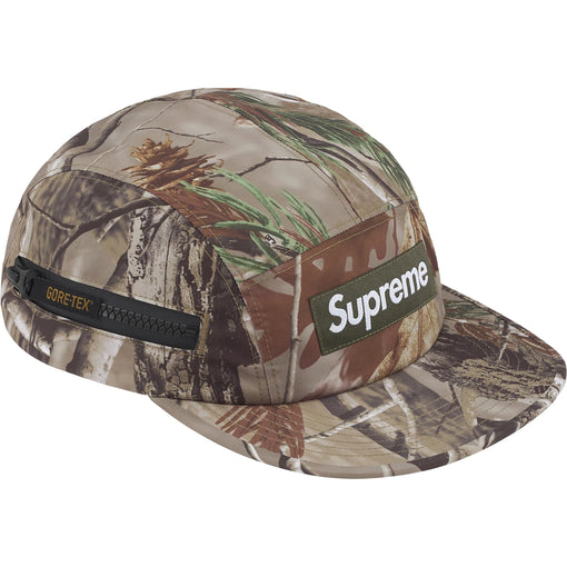 Boné Supreme GORE-TEX Zip Pocket FW25 "Realtree® AP Camo" Marrom