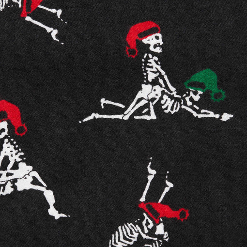 Pijama Supreme Holiday Set FW25 "Black" Preto