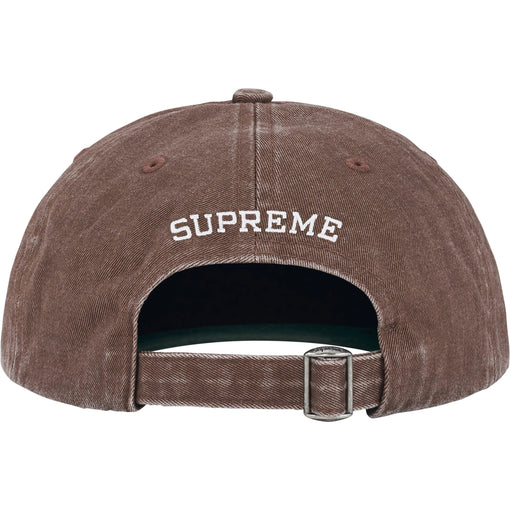 Boné Supreme 6-Panel Italy FW25 "Brown" Marrom