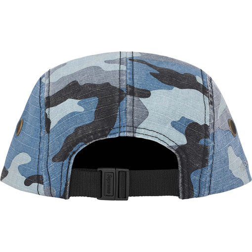 Boné Supreme Military FW25 "Blue Camo" Azul