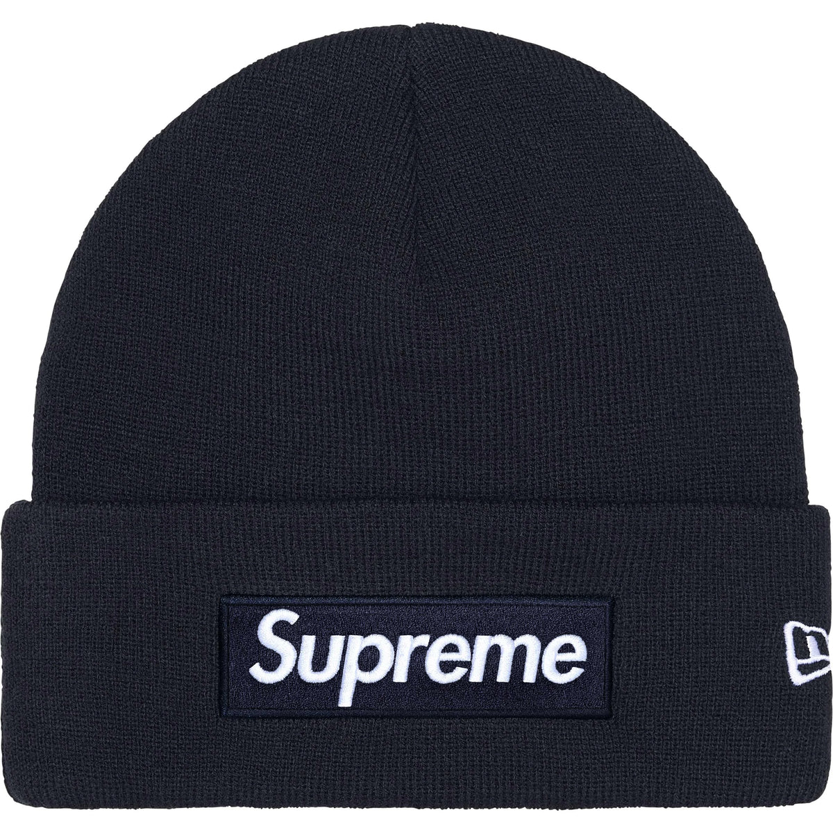 Touca Supreme x New Era Box Logo FW25 "Navy" Azul Marinho