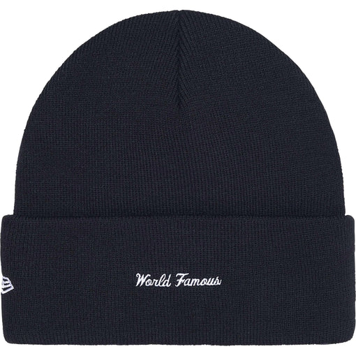 Touca Supreme x New Era Box Logo FW25 "Navy" Azul Marinho