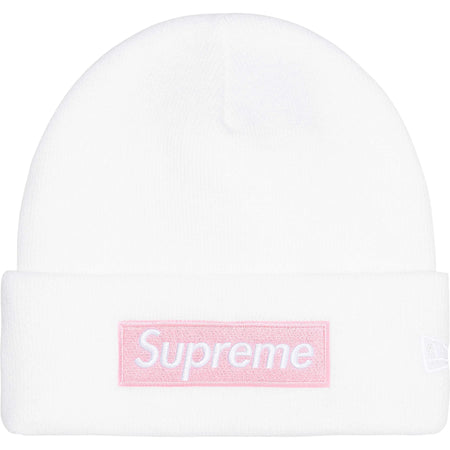 Touca Supreme x New Era Box Logo FW25 "White" Branco