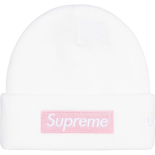 Touca Supreme x New Era Box Logo FW25 "White" Branco