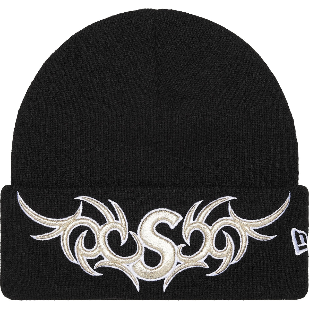 Touca Supreme x New Era Tribal S Logo "Black" Preto