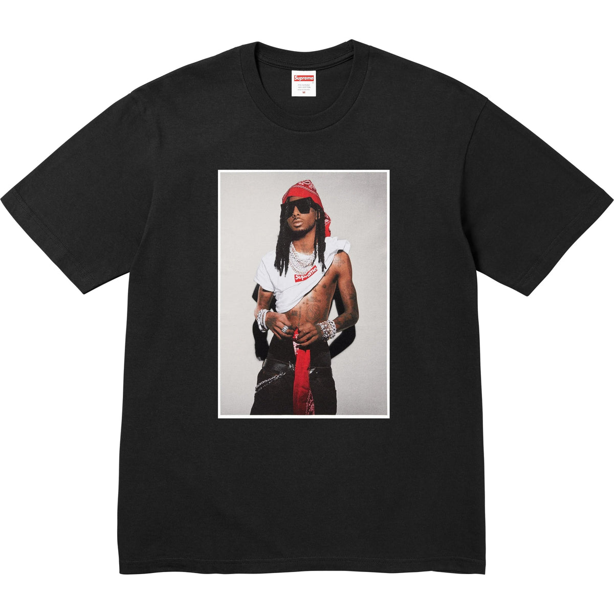Camiseta Supreme PLAYBOI CARTI Preto