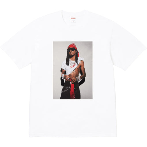 Camiseta Supreme Playboi Carti FW25 "White" Branco