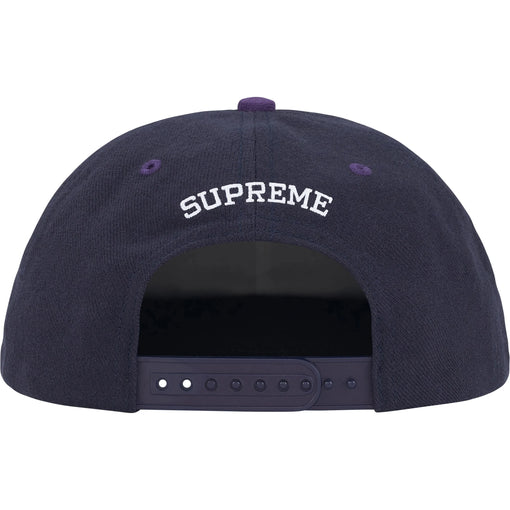 Boné Supreme Pledge Allegiance 6-Panel FW25 "Navy" Azul Marinho